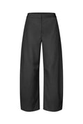 SAMSOE Saroko Black MEL: black trousers for women