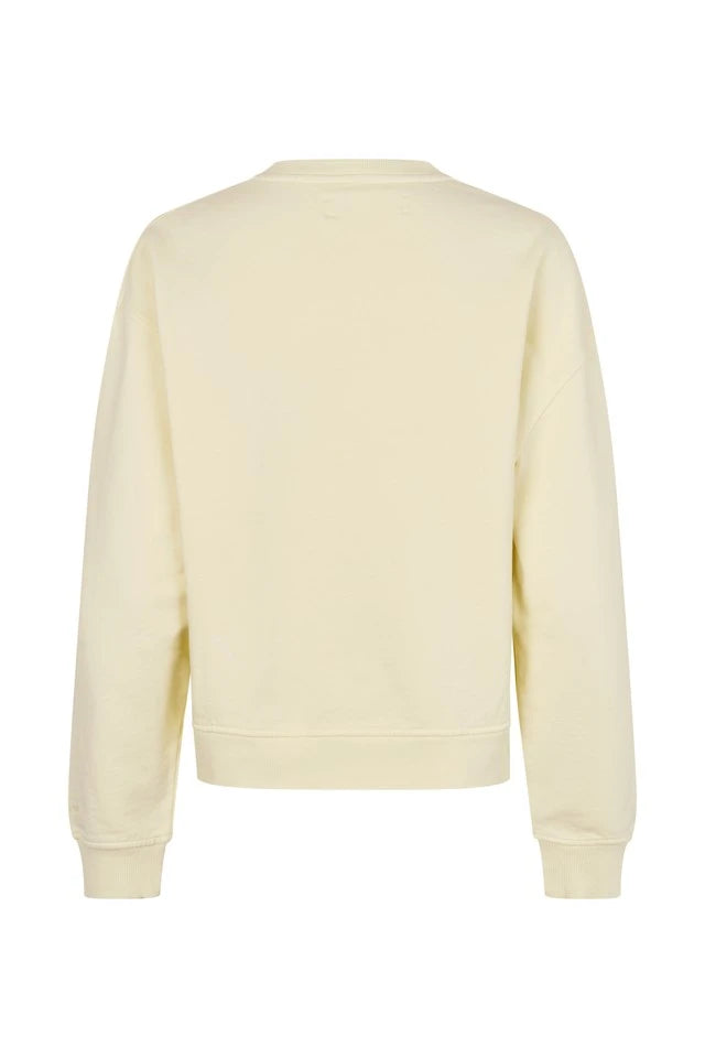 SAMSOE Savan Sweat 1569B Ethereal Green Pigment: green sweatshirts for women