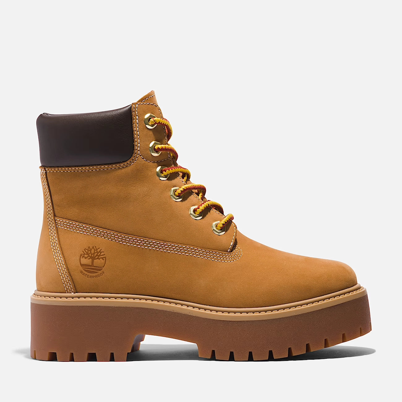 TIMBERLAND 6-INCH con Plataforma Premium: amarillo ankle boots for women