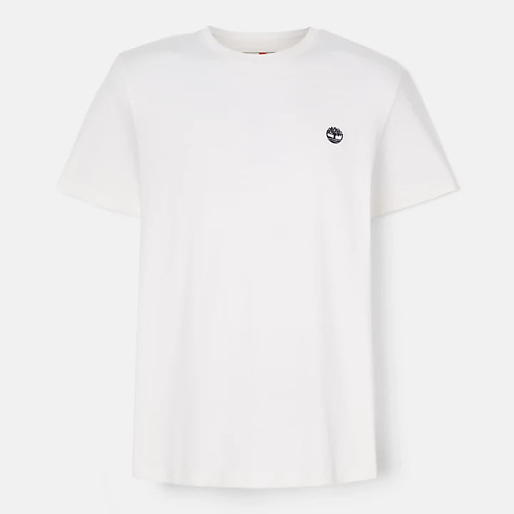 TIMBERLAND Dunstan River Short Sleeve Camiseta White: білий футболка для чоловіків