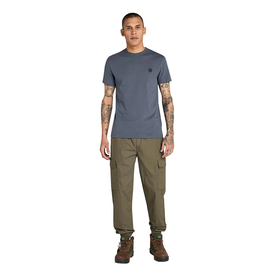 TIMBERLAND Dunstan River Short Sleeve Camiseta GRIS: grijs T-shirt voor heren