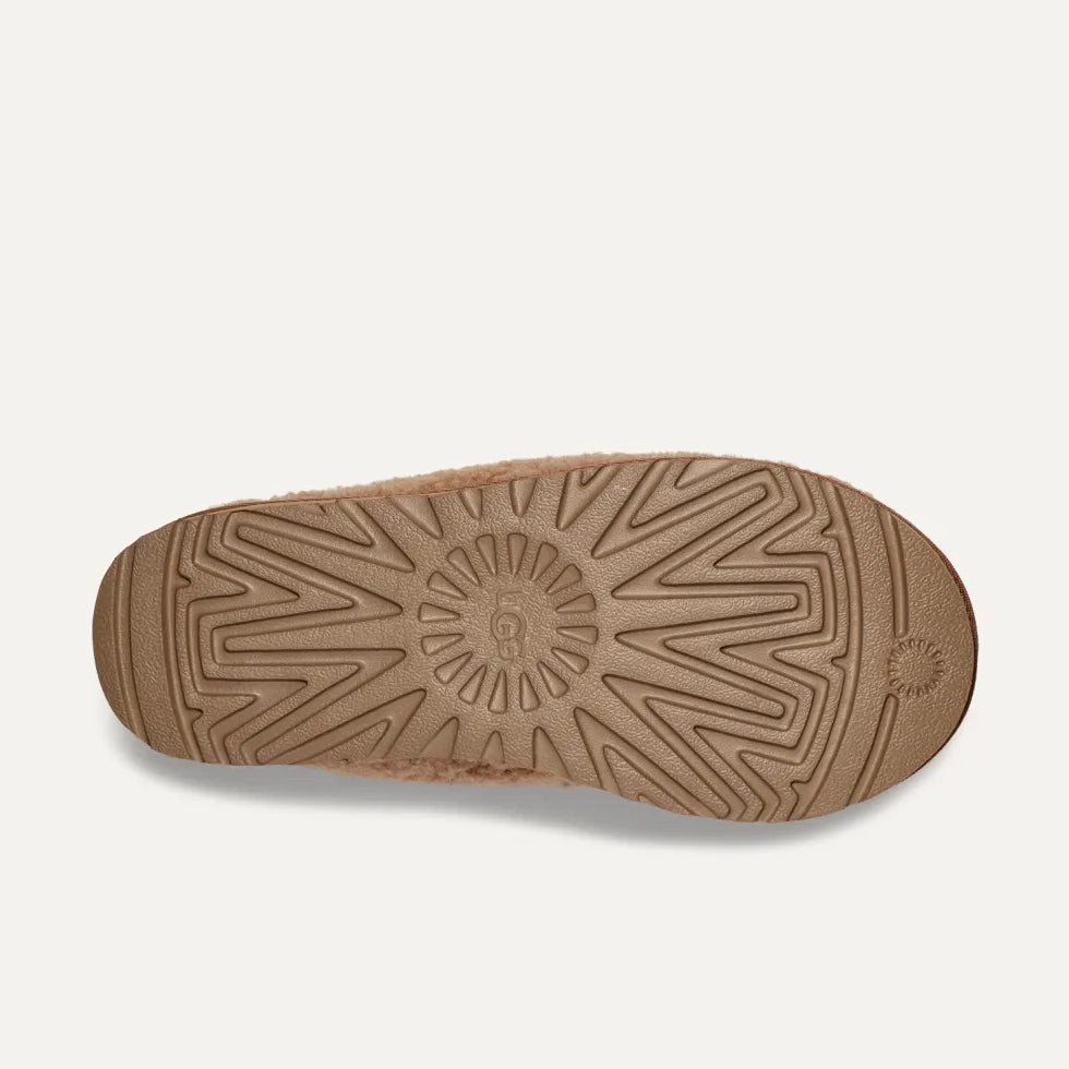 UGG Tasman MAXI Curly Chestnut: braun Clogs für Damen