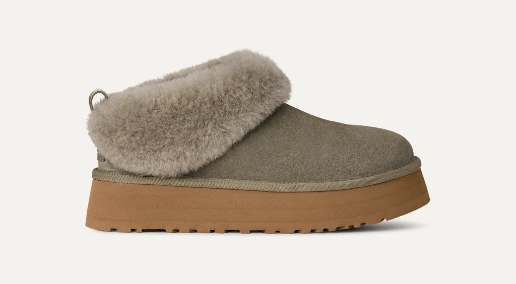 UGG W Tazzelle MOSS Green: vert sabots pour femme