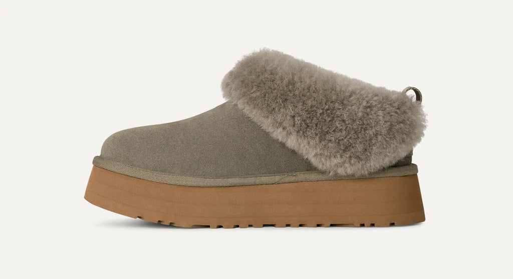 UGG W Tazzelle MOSS Green: vert sabots pour femme