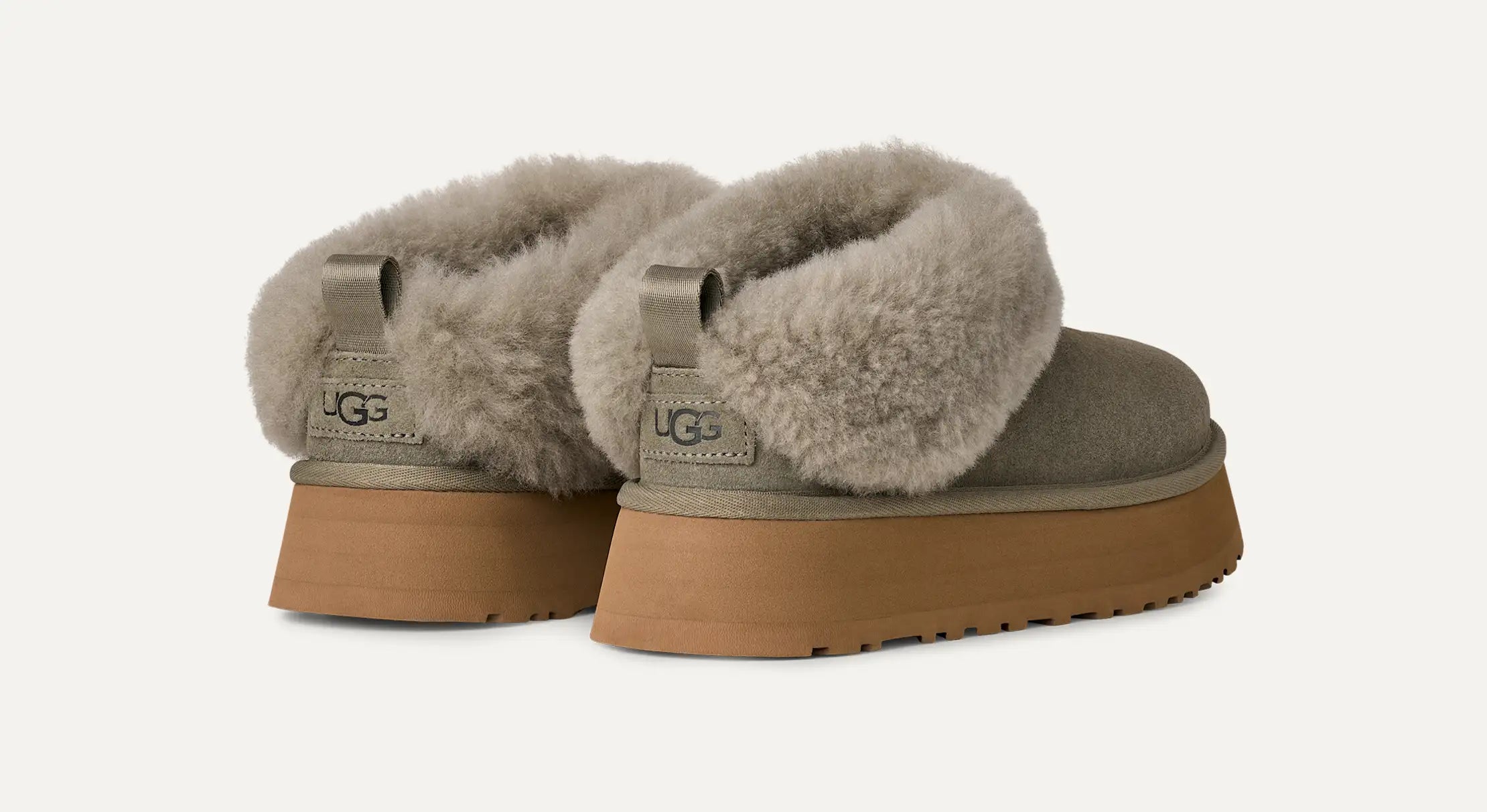 UGG W Tazzelle MOSS Green: green clogs for women