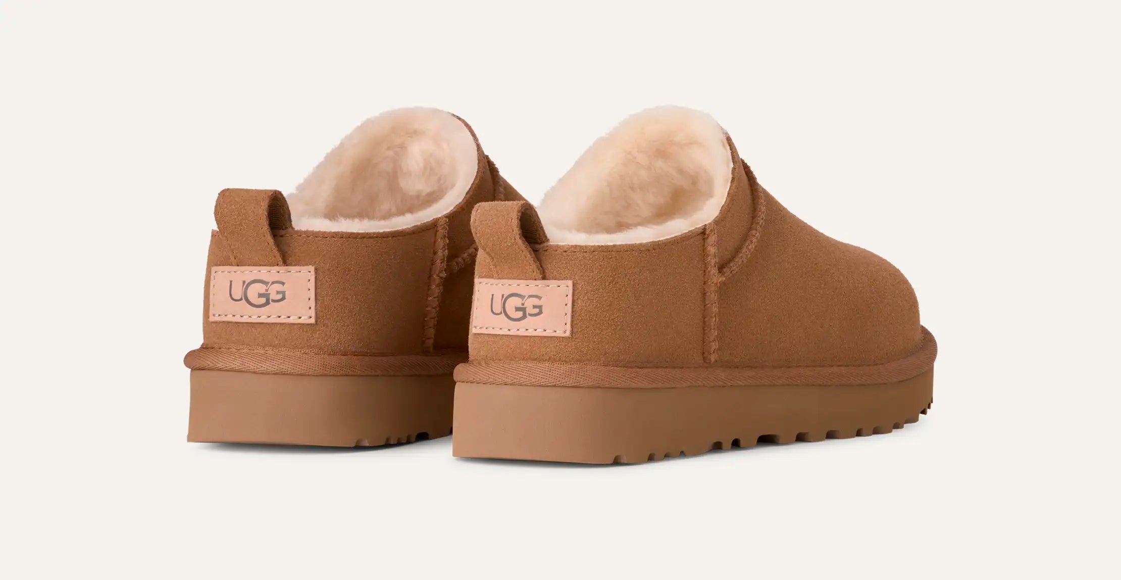 UGG W Classic Micro Chestnut: коричневый сапоги для женщин