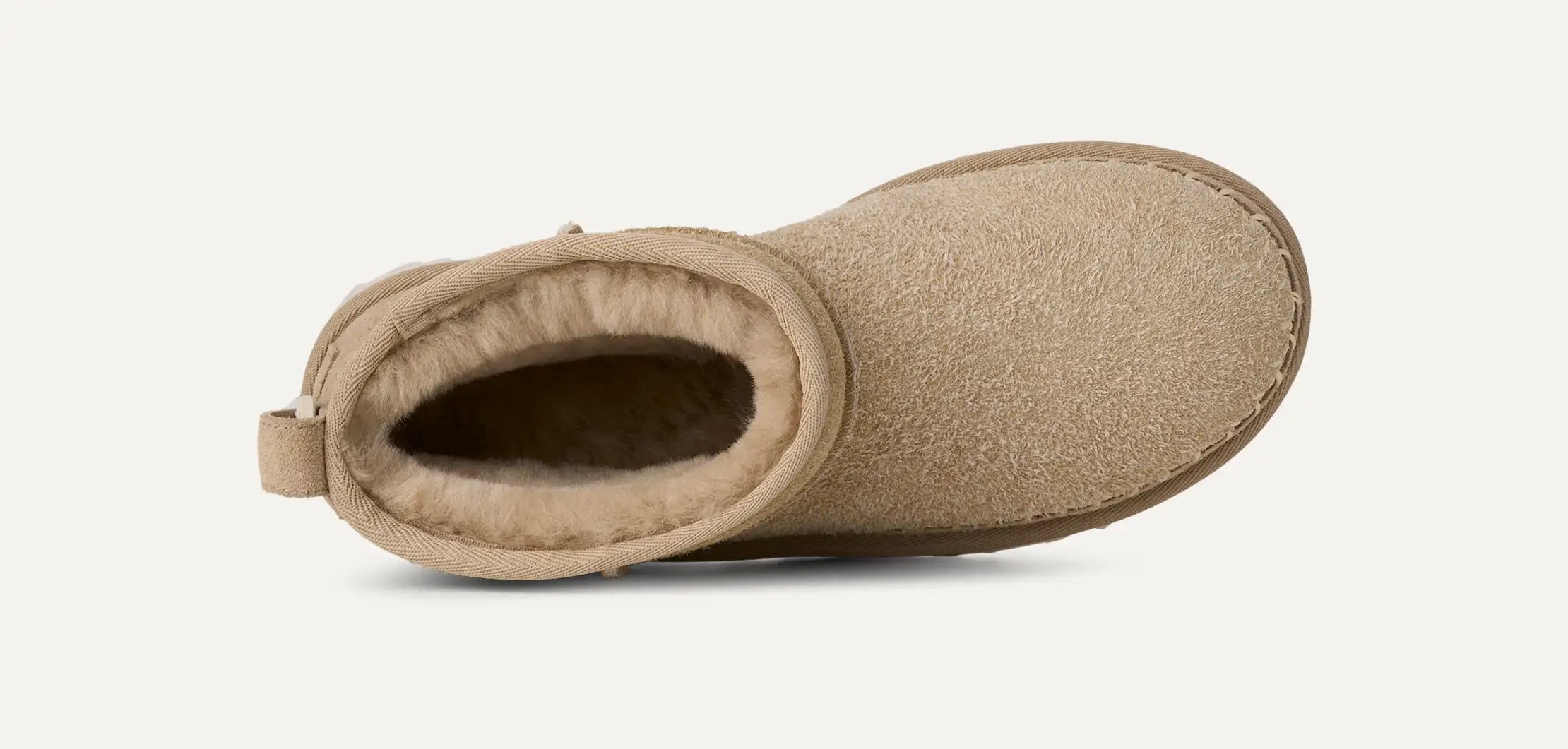 UGG W Classic Ultra MINI Biarritz Mustard SEED: beige boots for women