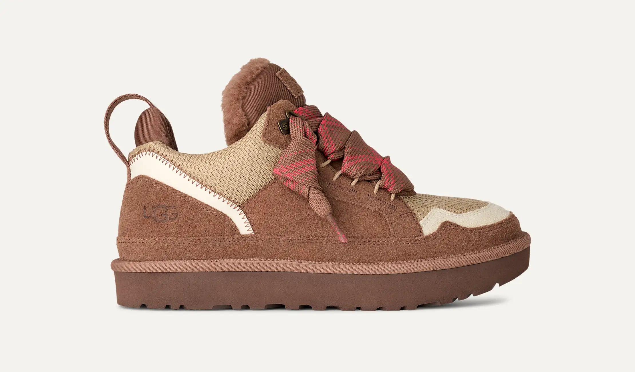 UGG Lowmel Rocky RYK: brown trainers for women