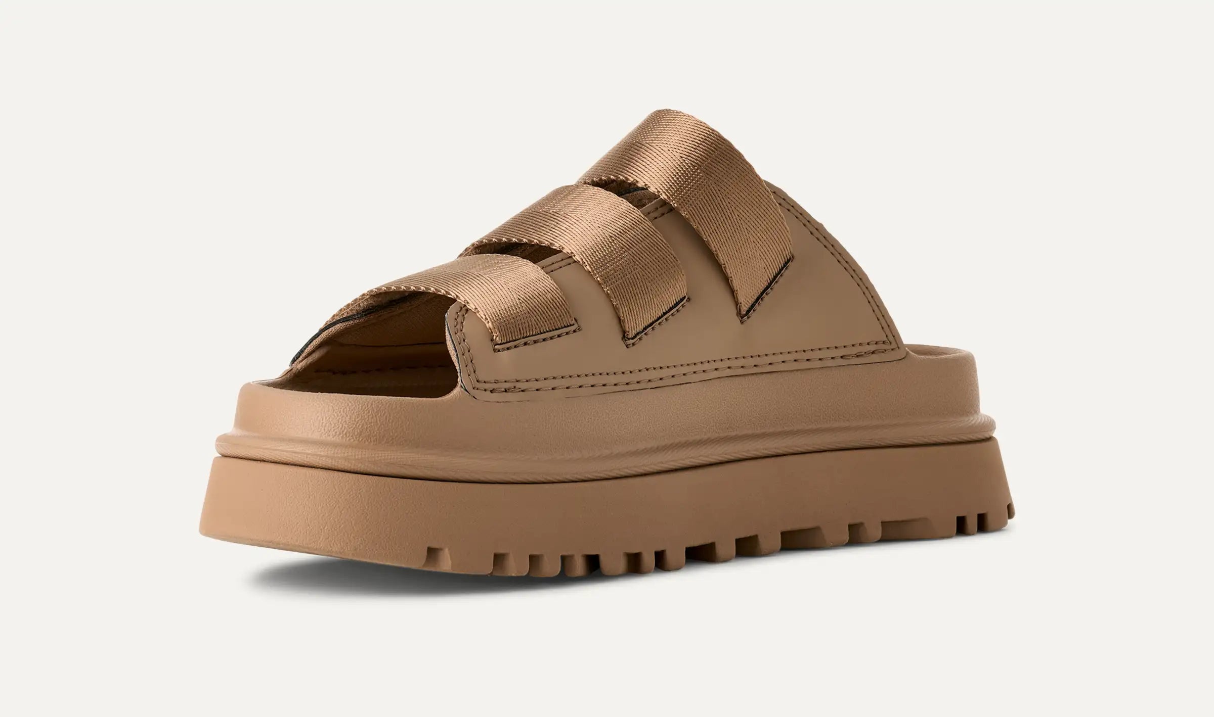 UGG W Goldenglow Slide: beige sandals for women