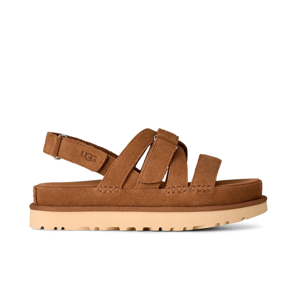 UGG W Goldenstar Gleam Chestnut: коричневий сандалі для жінок
