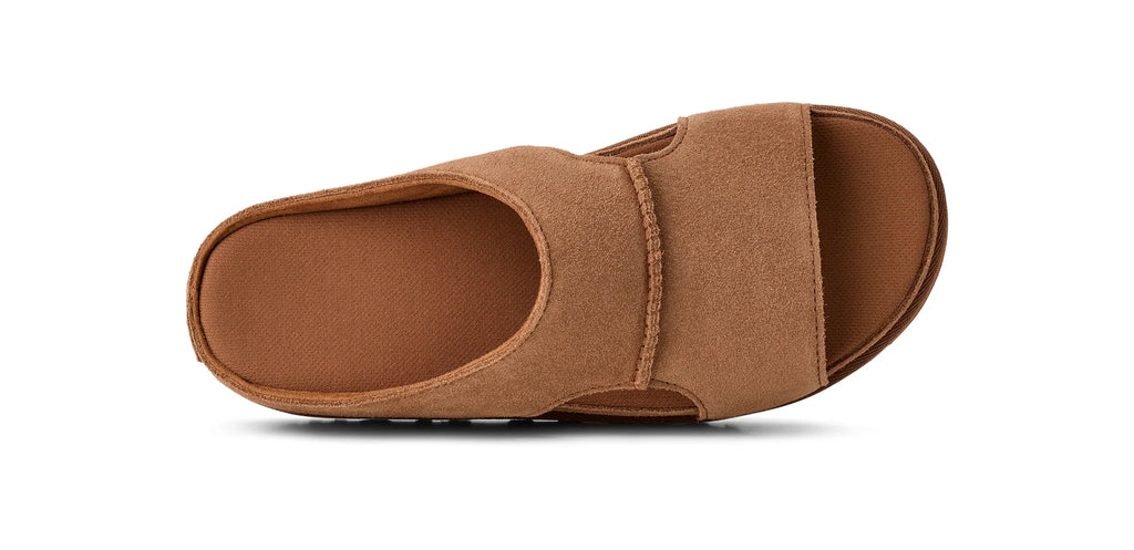 UGG W Goldenstar HI Cutout Slide Chestnut: marron sandales pour femme