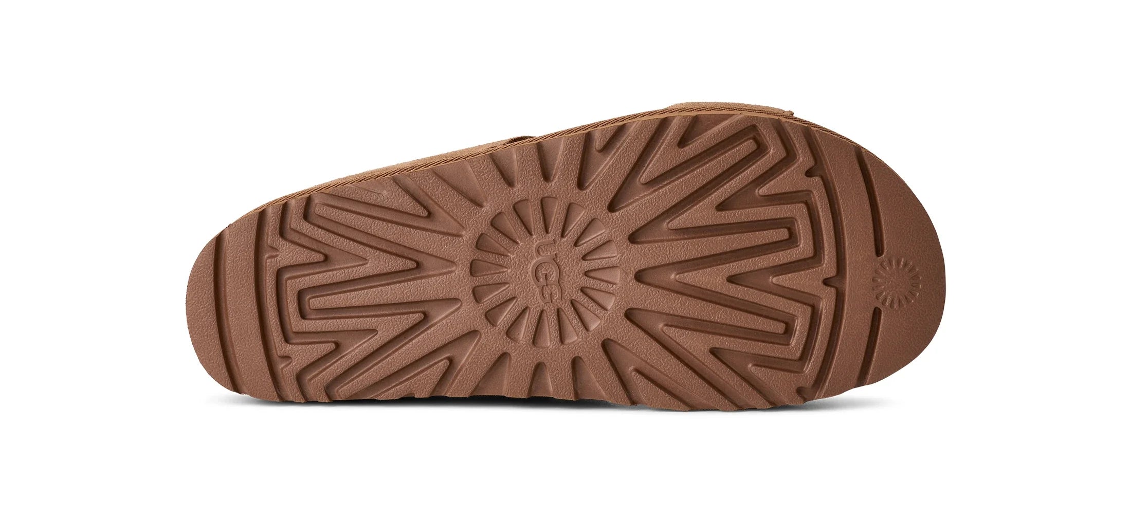 UGG W Goldenstar HI Cutout Slide Chestnut: коричневый сандалии для женщин