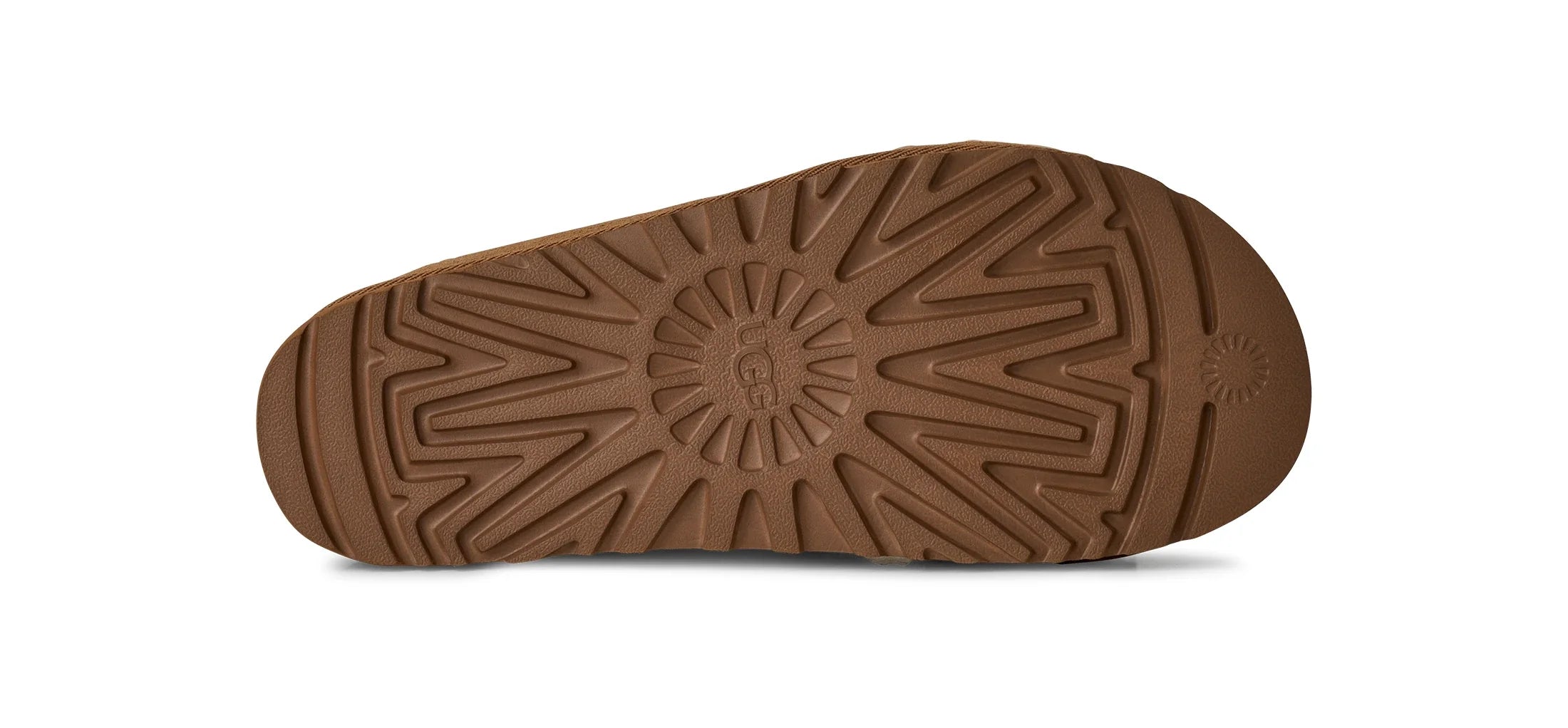 UGG W Goldenstar HI Artistitch Chestnut Multi: коричневий сандалі для жінок