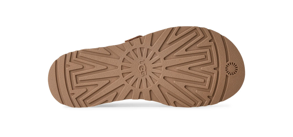 UGG W Goldengaze TOE POST Chestnut: بني صنادل للنساء