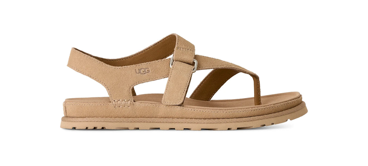 UGG W Goldengaze TOE POST SAND: marró sandàlies per a dona