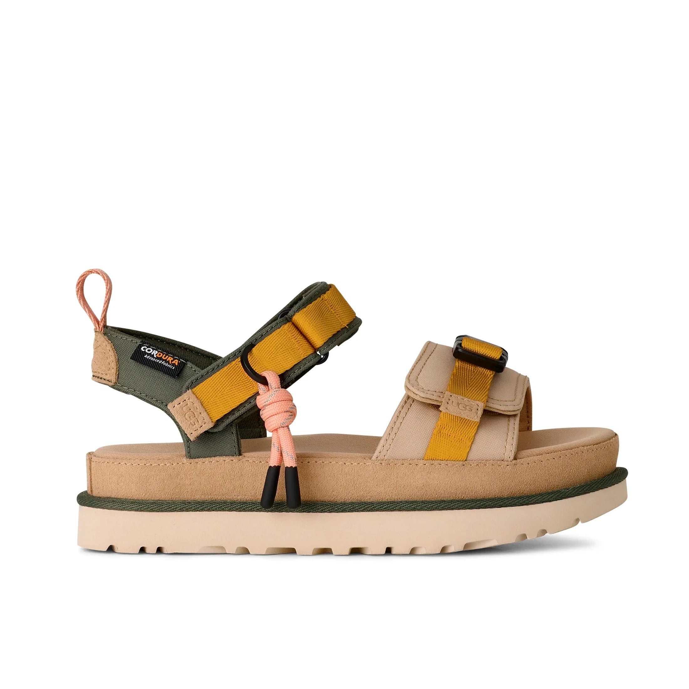 UGG W Goldenstar Wildwood SAND Castle: brown sandals for women