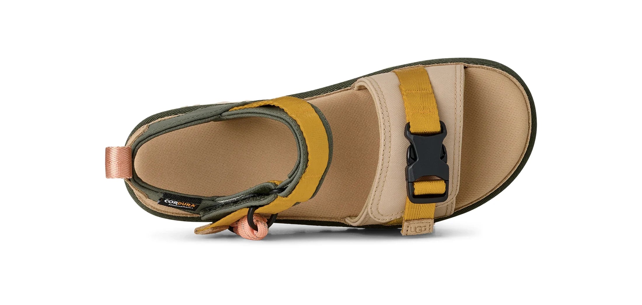 UGG W Goldenstar Wildwood SAND Castle: bruin sandalen voor dames