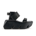 UNITED NUDE BULL RUN: black sandals for women