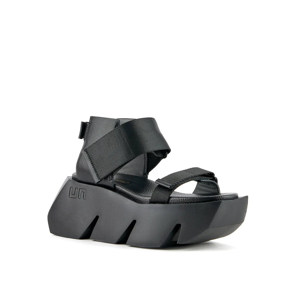 UNITED NUDE BULL RUN: black sandals for women