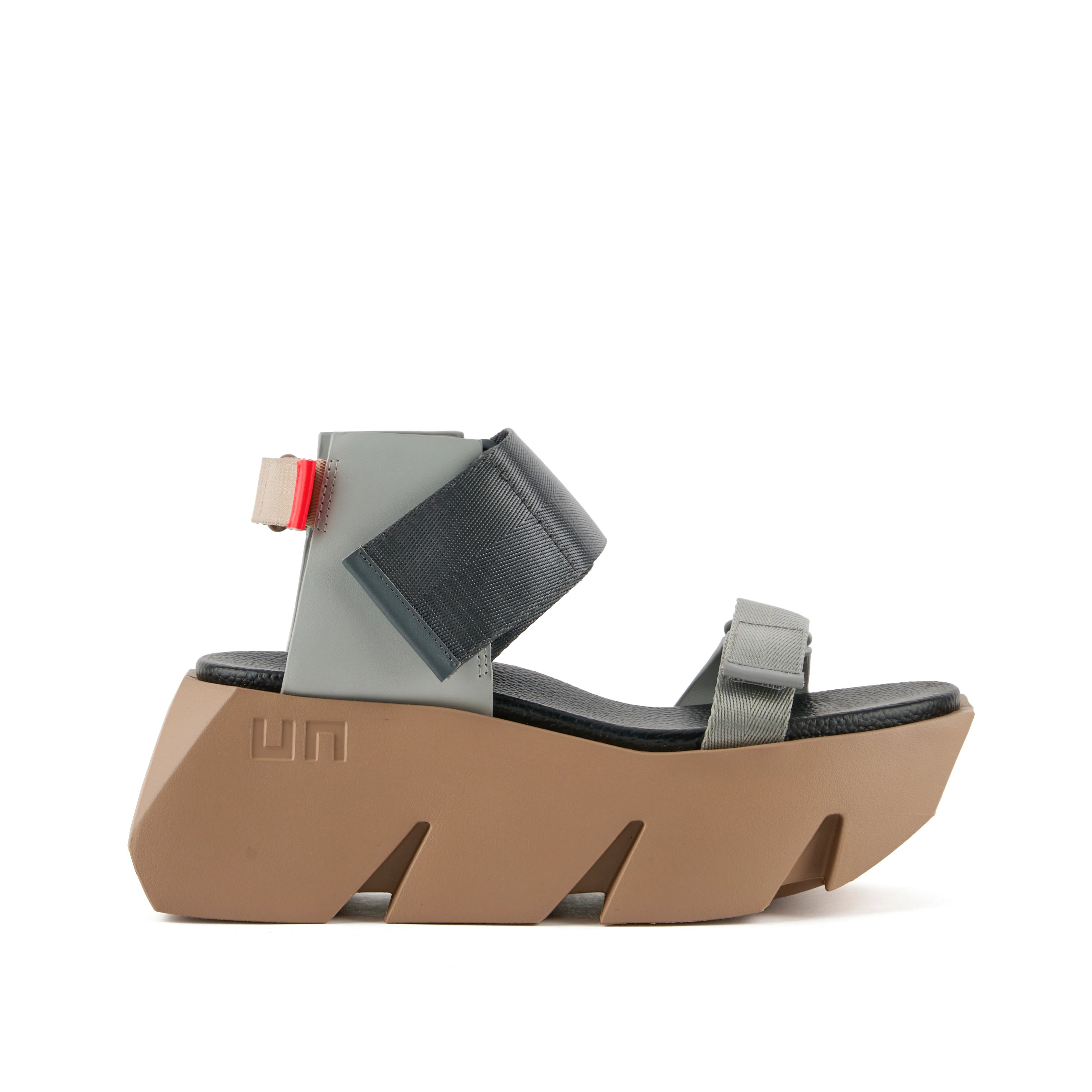 UNITED NUDE BULL RUN ORE: gris sandàlies per a dona