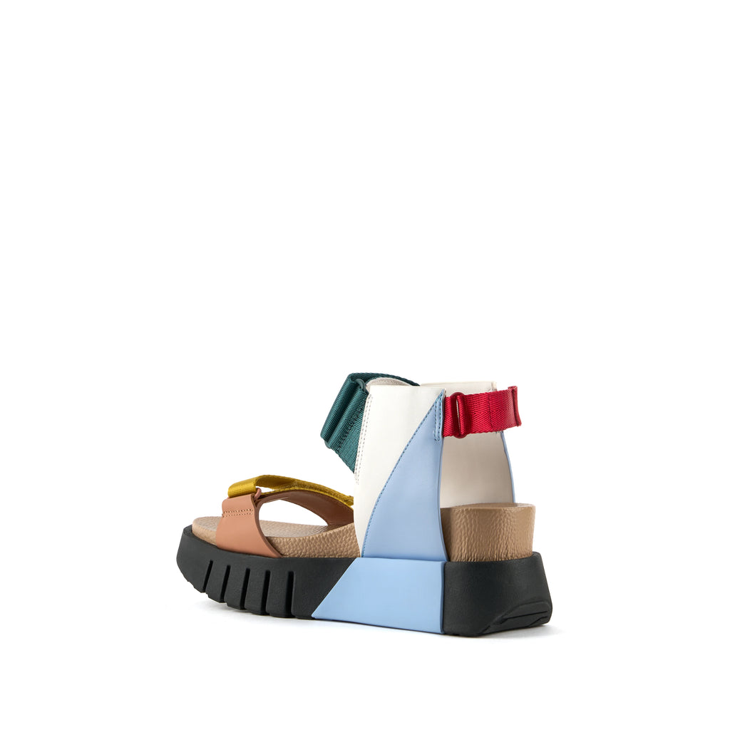 UNITED NUDE Delta RUN Malmo: multicolour sandals for women
