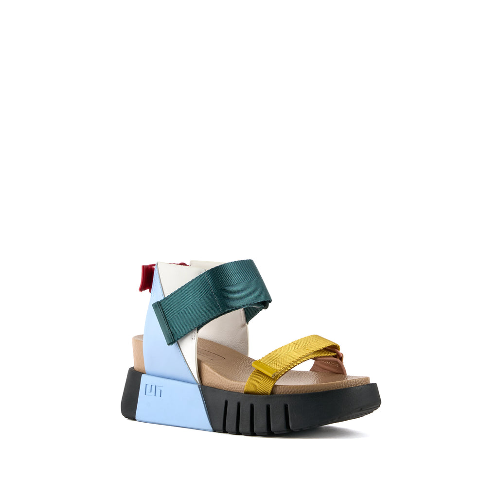 UNITED NUDE Delta RUN Malmo: multicolour sandals for women