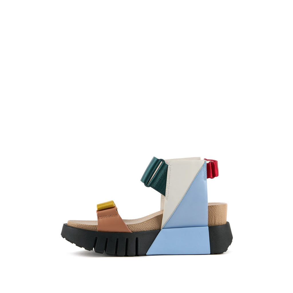 UNITED NUDE Delta RUN Malmo: multicolour sandals for women