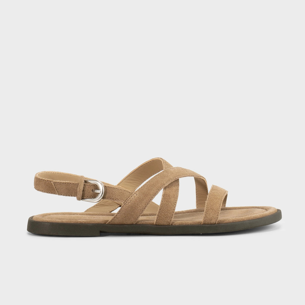 VAGABOND ZAIDA-SS2E: beige sandalen voor dames