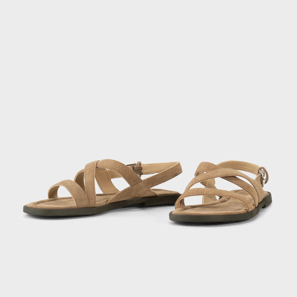 VAGABOND ZAIDA-SS2E: beige sandalen voor dames