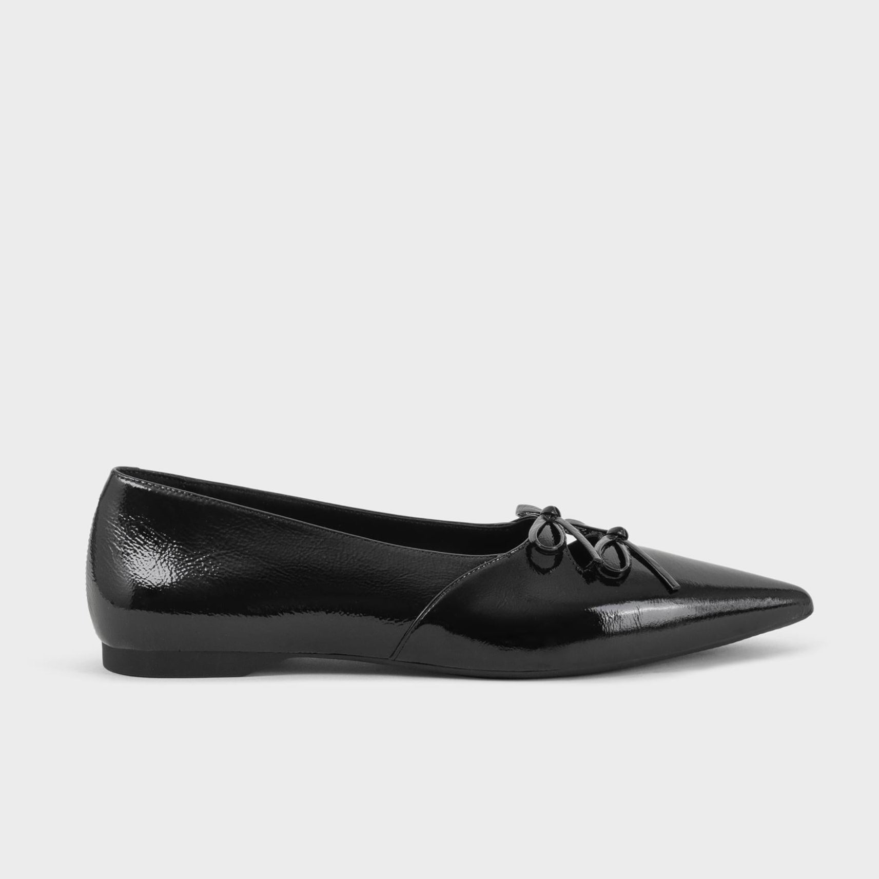 VAGABOND Hermine Nobuk Black: ブラック バレエシューズ レディース