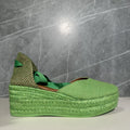 VIGUERA | ALPARGATAS | MUJER | LINO PISTACHO | VERDE
