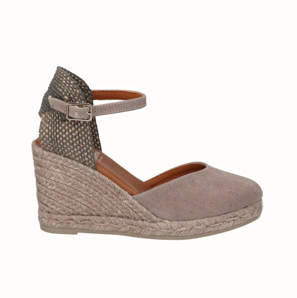VIGUERA Alpargata Valenciana: brown espadrilles for women