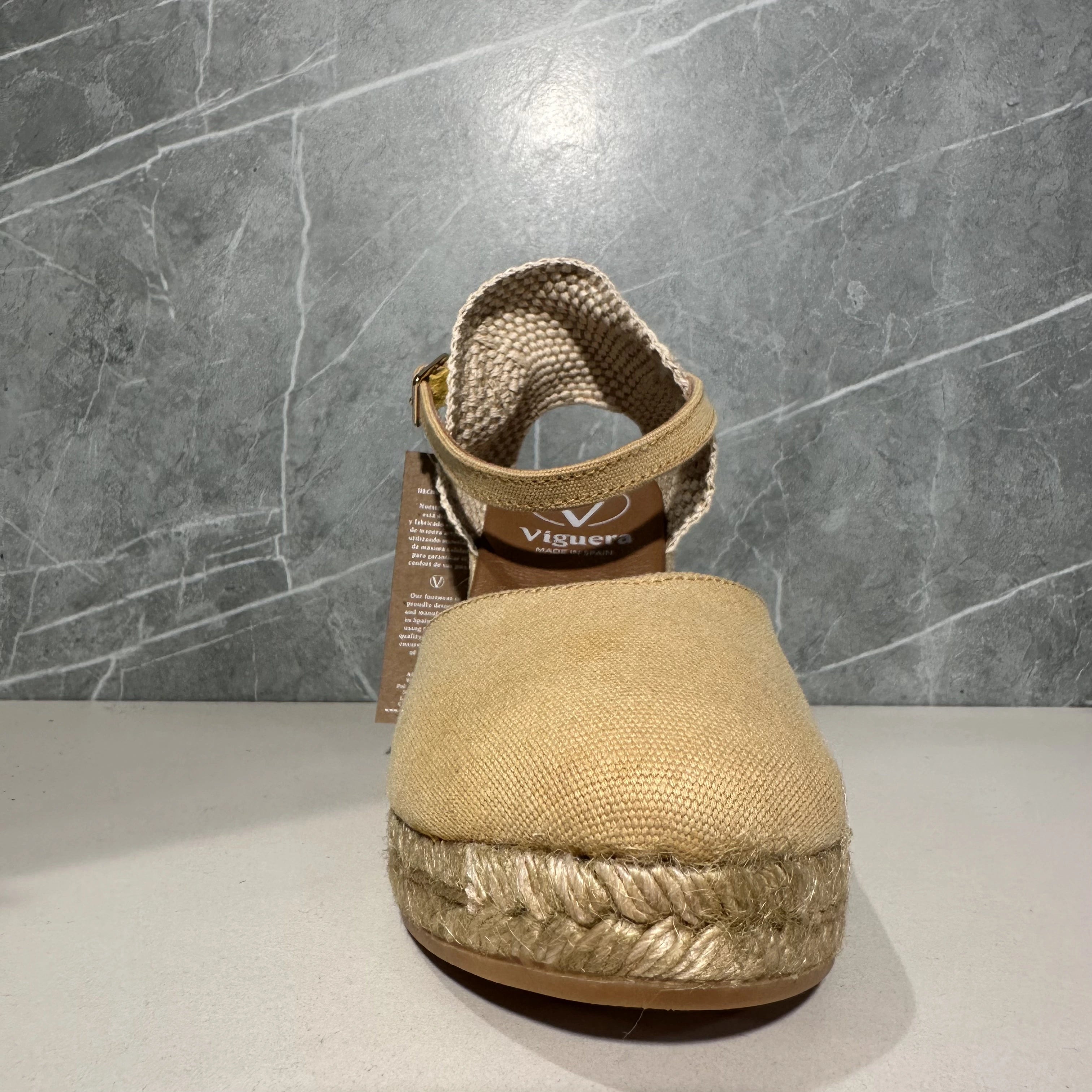 VIGUERA Alpargata Valenciana: brown espadrilles for women