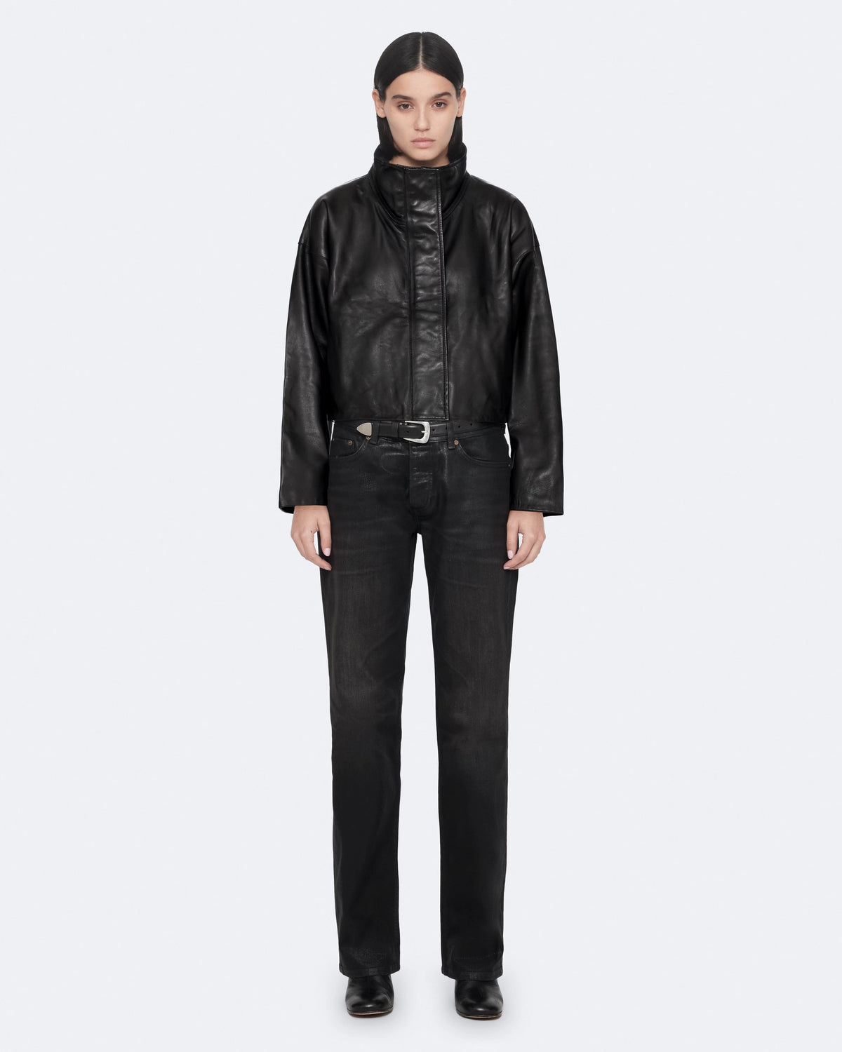 ALL SAINTS Ryder Jacket Black: zwart jas voor dames