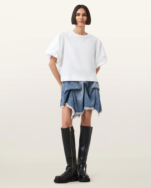 ALL SAINTS Crissy Denim Skirt Vintage Indigo: blau faldilla per a dona