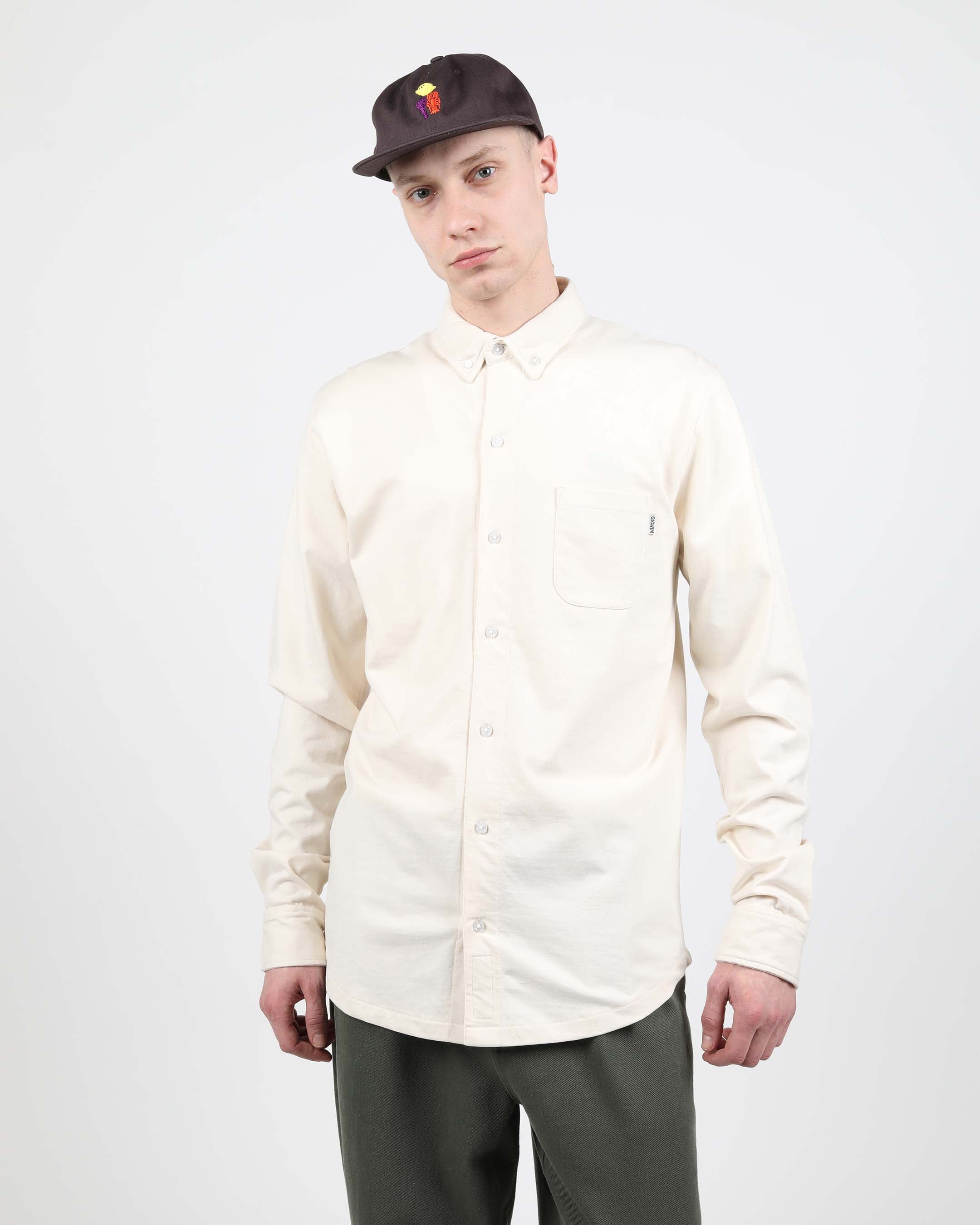 WEMOTO SHAW Natural: beige shirt for men