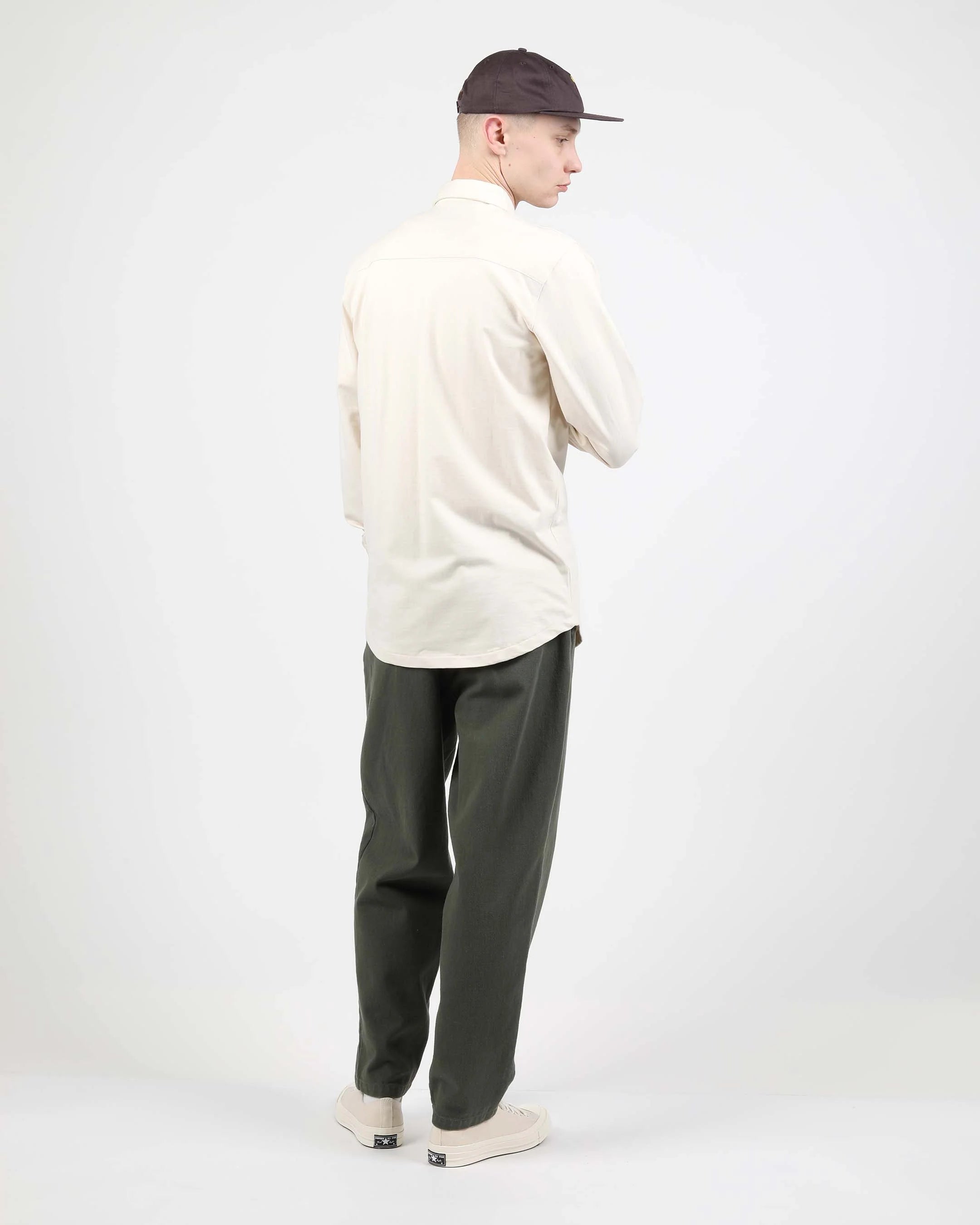 WEMOTO SHAW Natural: beige shirt for men