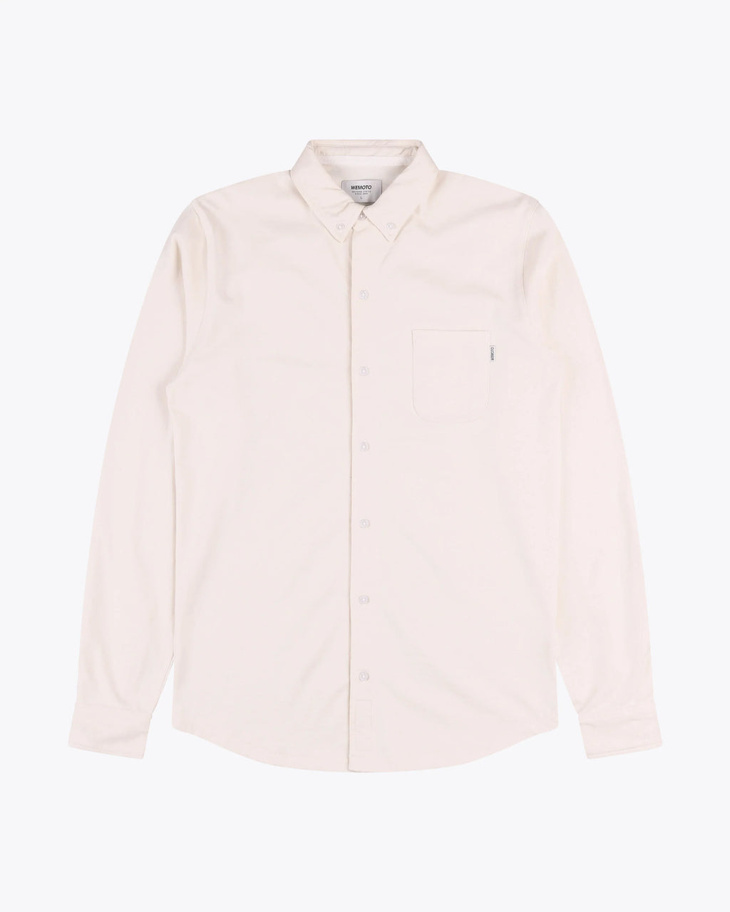 WEMOTO SHAW Natural: beige camicia da uomo