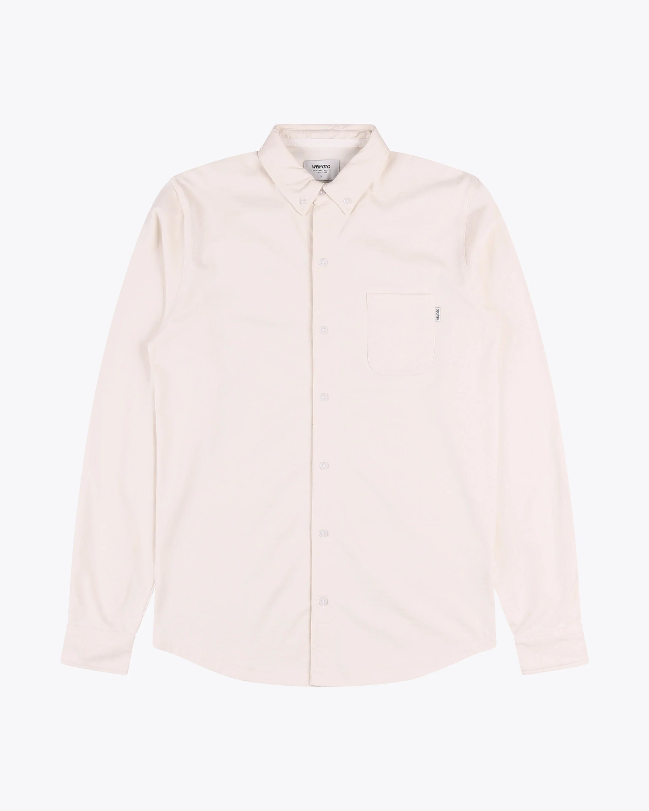 WEMOTO SHAW Natural: beige shirt for men