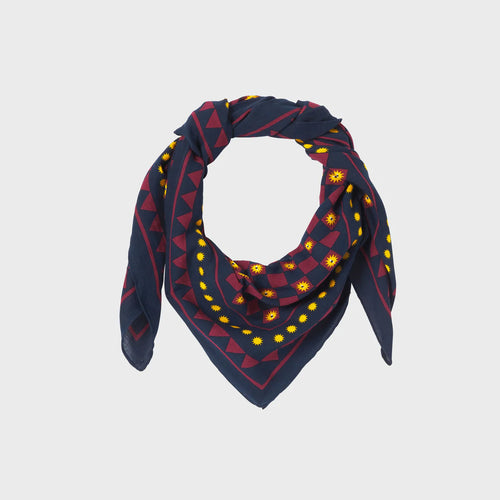 BILLYBELT Foulard Romaine - Marine: синий pañuelos для женщин