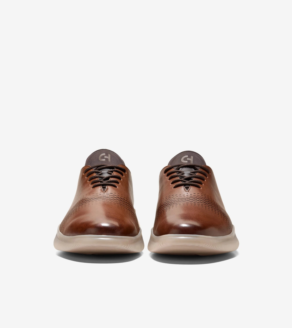 COLE HAAN 6.ZEROGRAND Laser Quick-on Oxfords: brązowy sneakersy dla mężczyzn