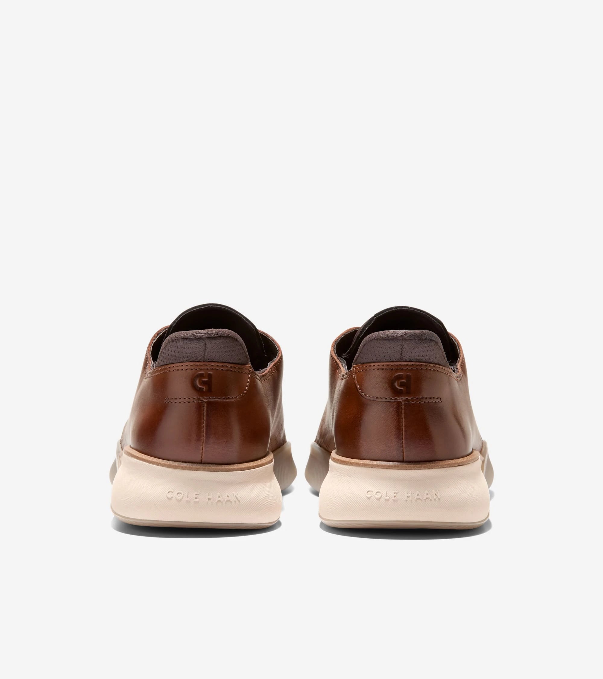 COLE HAAN 6.ZEROGRAND Laser Quick-on Oxfords: brązowy sneakersy dla mężczyzn