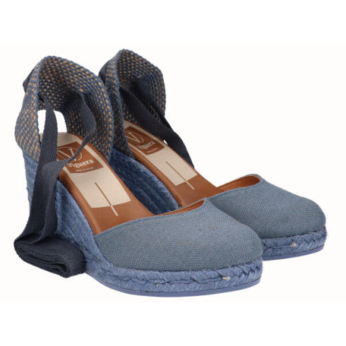 VIGUERA LINO Jeans: blau espardenyes per a dona