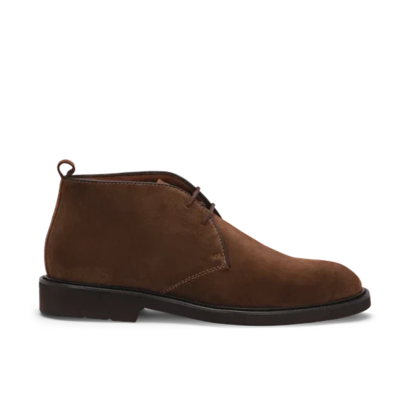 LOTTUSSE Baltimore PIEL Marrón: brown ankle boots for men