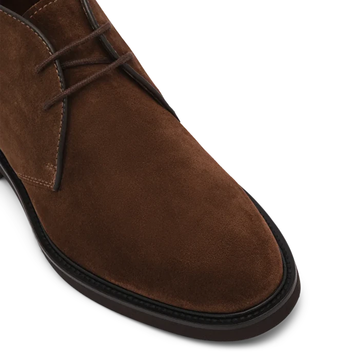 LOTTUSSE Baltimore PIEL Marrón: brown ankle boots for men