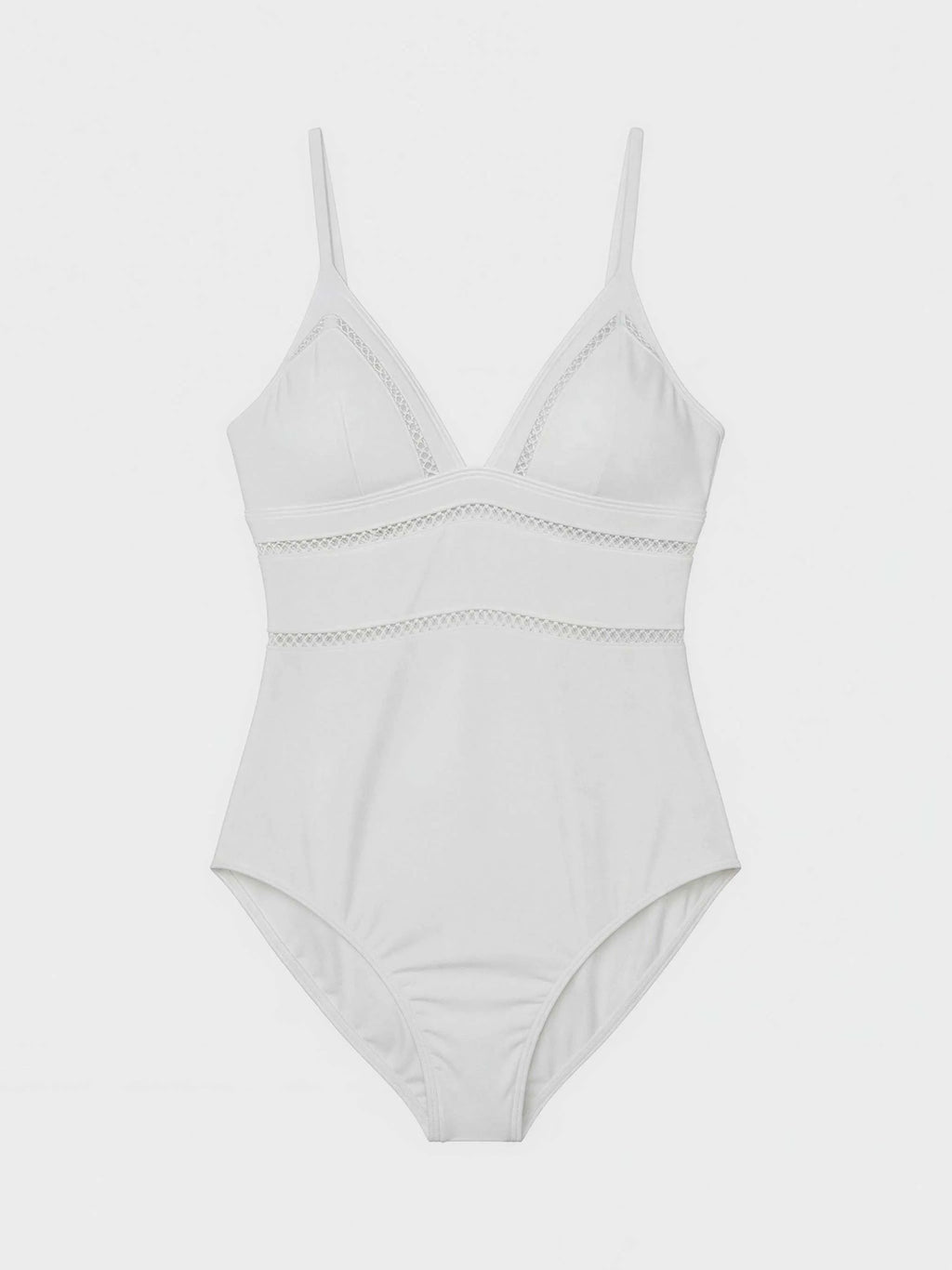 GISELA Traje de BAÑO Blanco: weiß bañadores für Damen