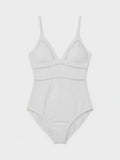 GISELA Traje de BAÑO Blanco: weiß bañadores für Damen