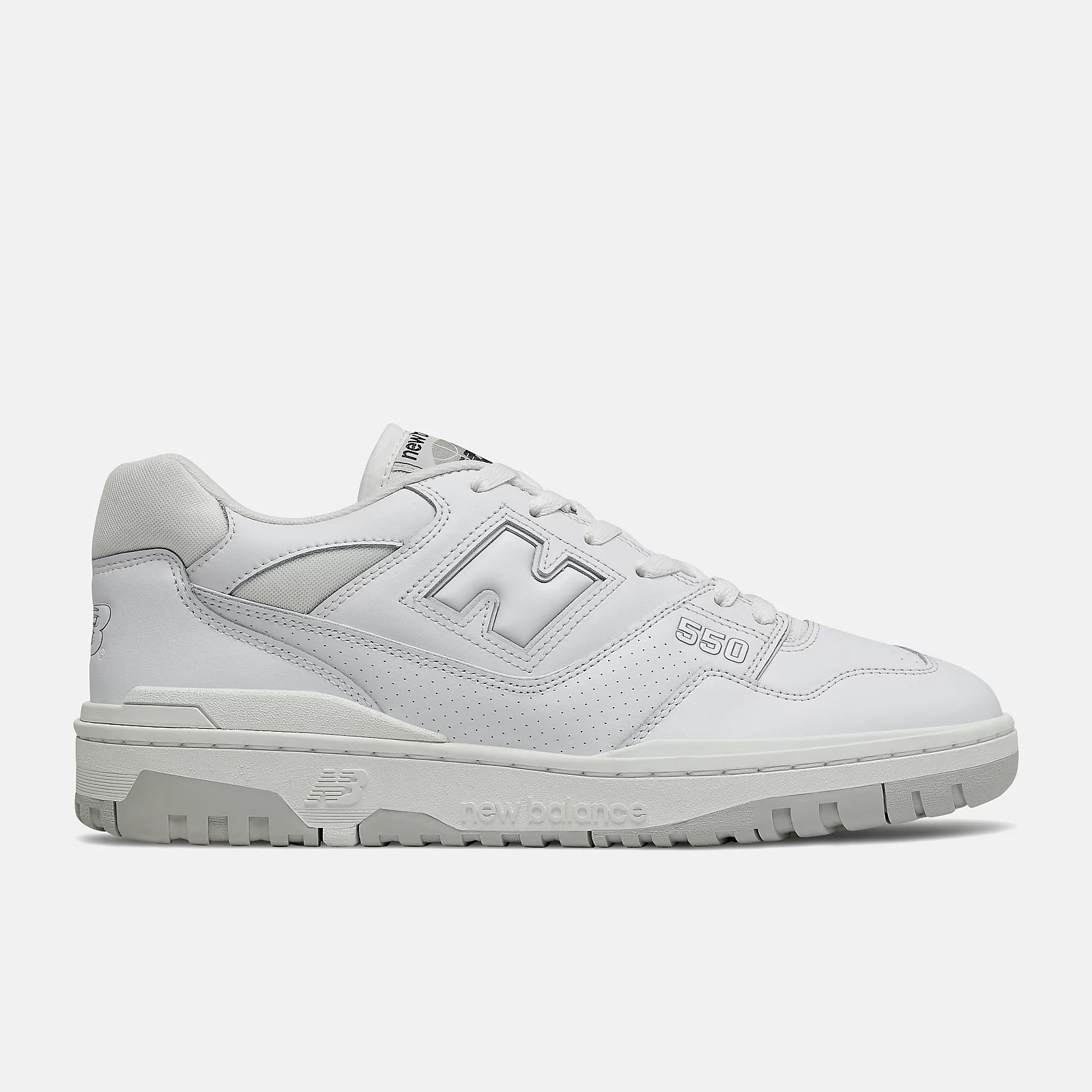 NEW BALANCE 550: ホワイト スニーカー ユニセックス