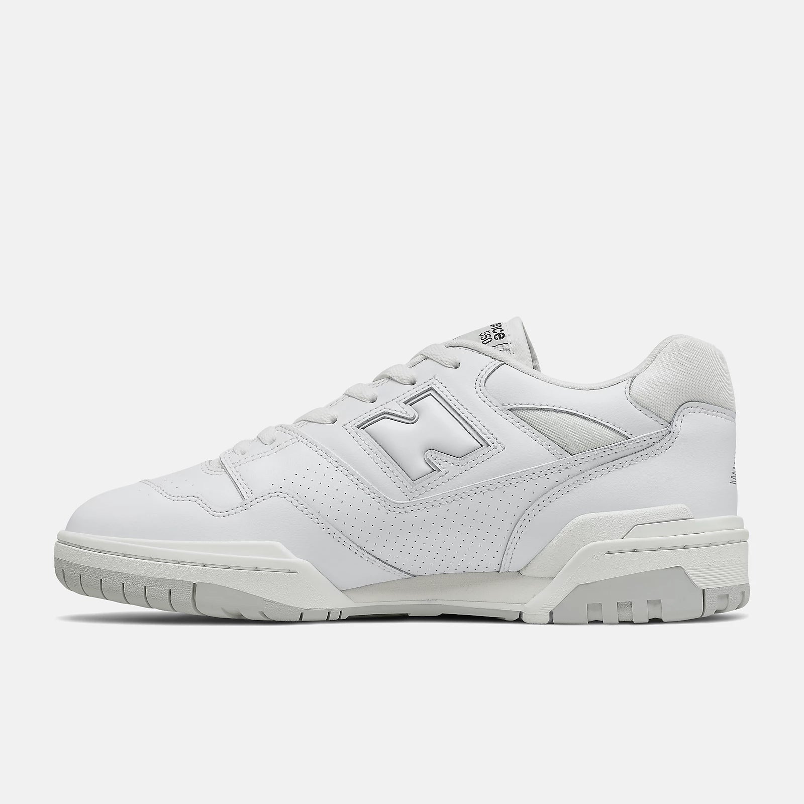 NEW BALANCE 550: ホワイト スニーカー ユニセックス