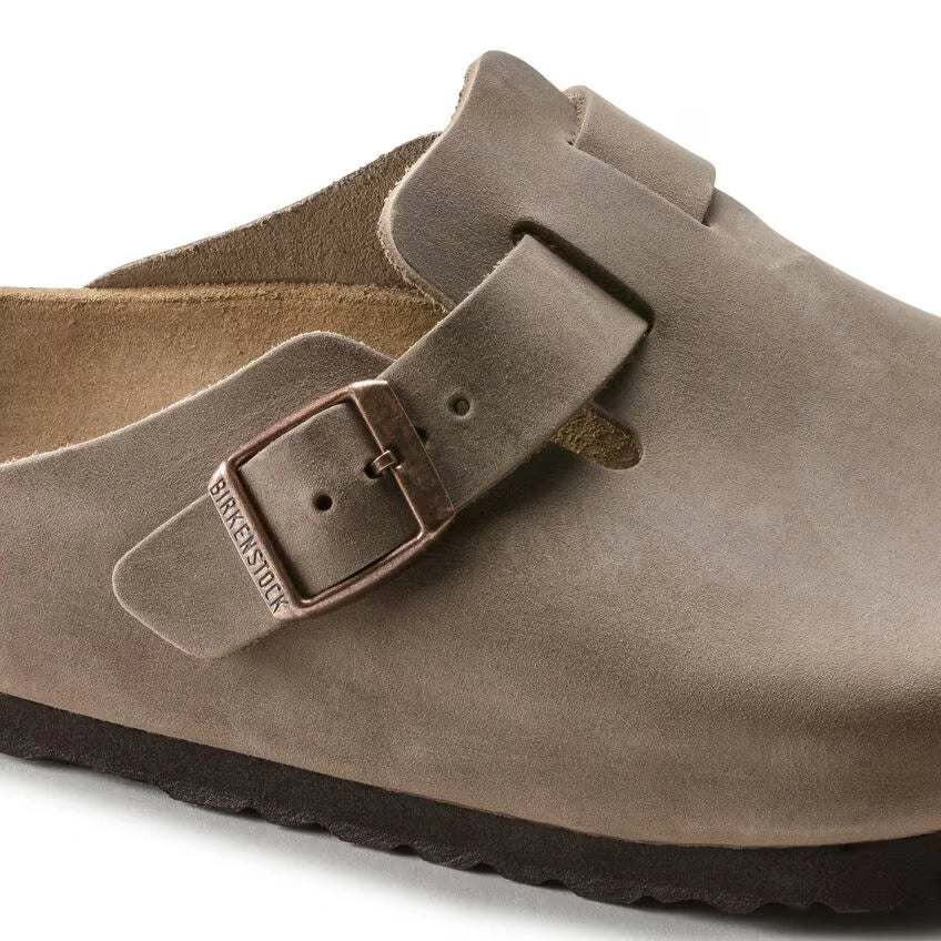 BIRKENSTOCK | ZUECOS | UNISEX | BOSTON BS TABACCO BROWN NARROW | BEIGE